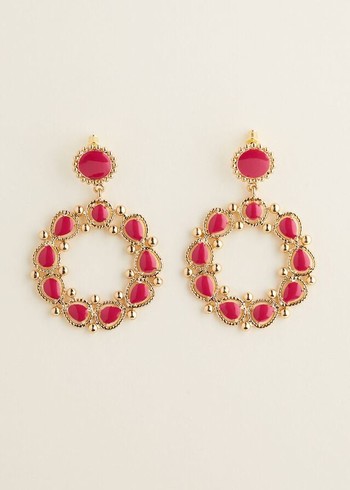 Phase Eight Enamel Drop Jewellery Red Australia | QR6509412